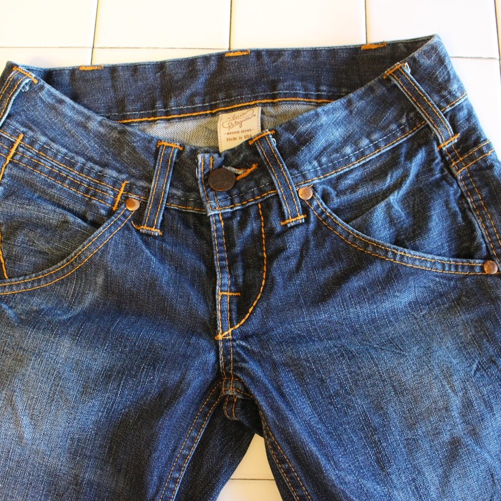 TRUE RELIGION TWISTED SEAM  JEAN WOMENS SIZE 26X35 - Picture 3 of 7